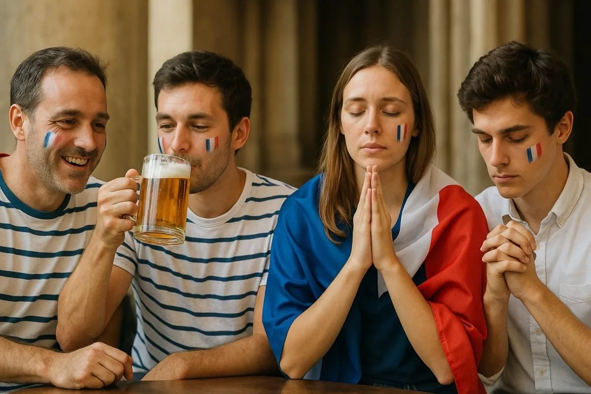 Membres de la communauté réunis en fraternité