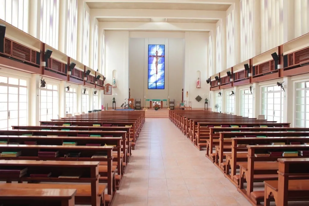 Intérieur de St Anne’s Church, Stanley