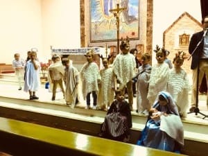 Calendrier des messes de Noël et Crèche vivante