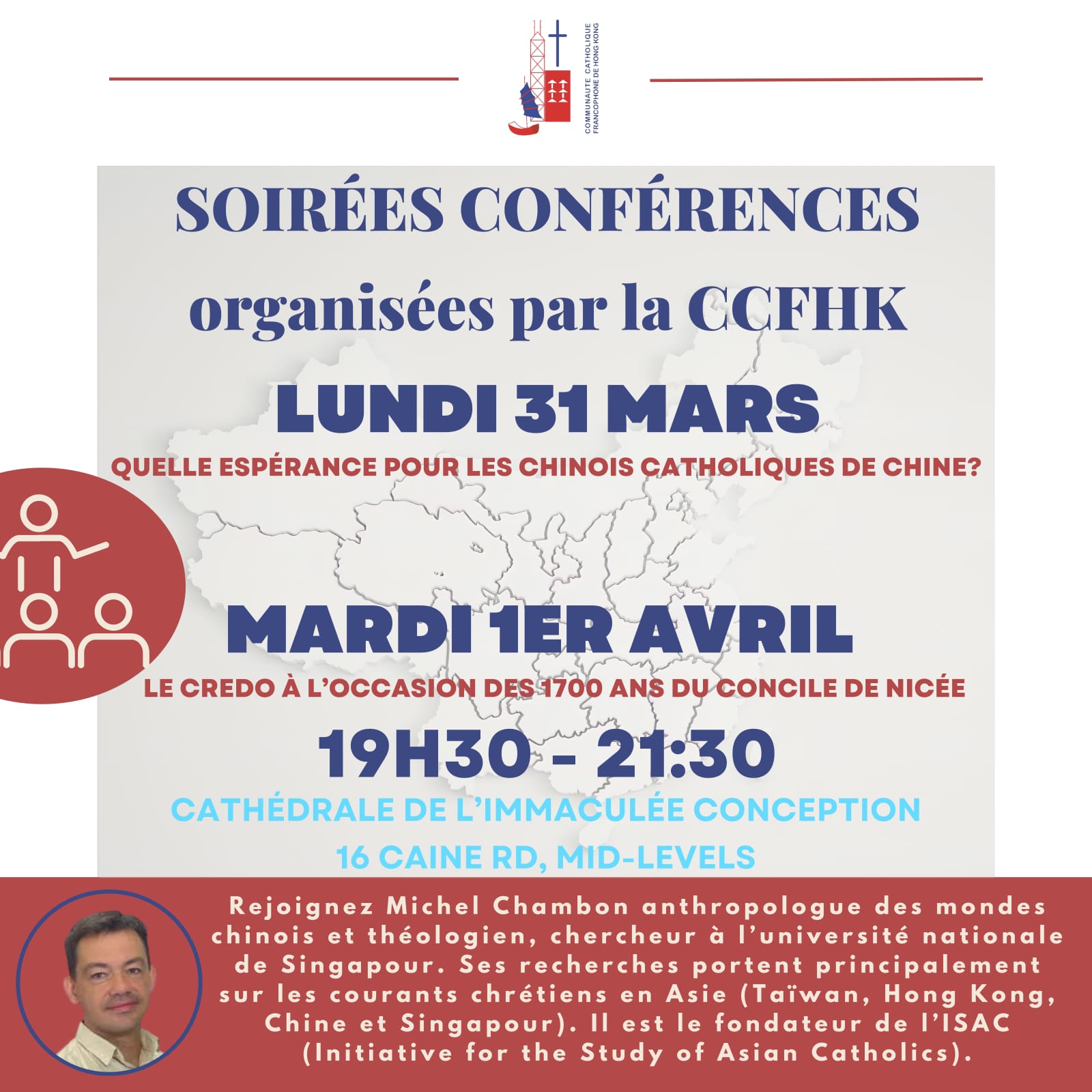 Grandir dans la foi : Les prochaines conférences et formations