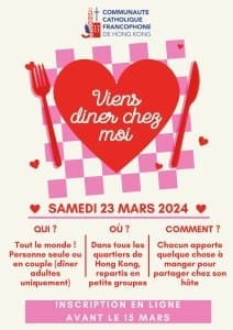 Les annonces paroissiales – semaine du 4 mars 2024