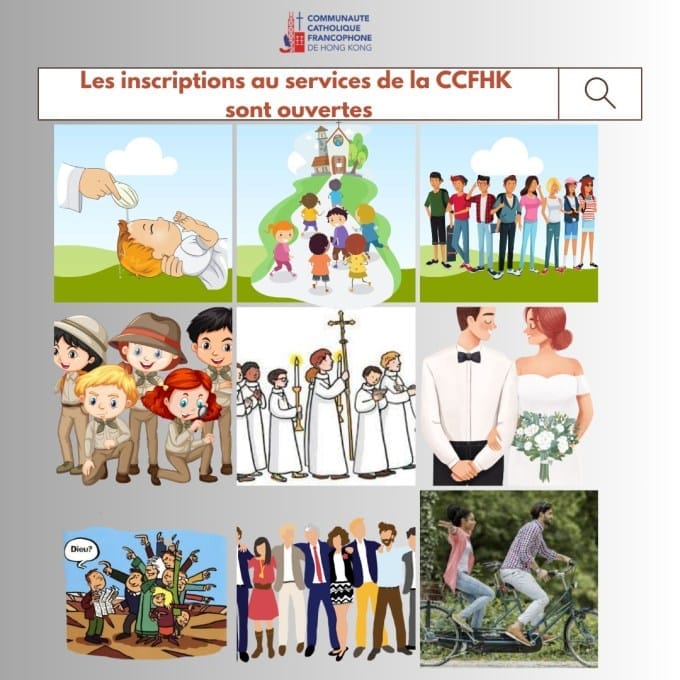 Les annonces paroissiales – semaine du 26 août 2024