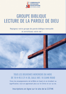 Les annonces paroissiales  – semaine du 30 janvier 2023