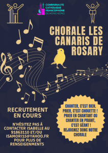 Les annonces paroissiales  – semaine du 7 novembre