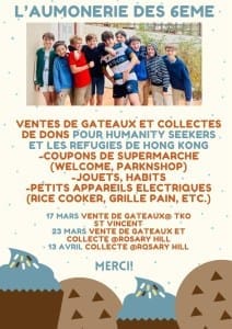 Les annonces paroissiales – semaine du 18 mars 2024