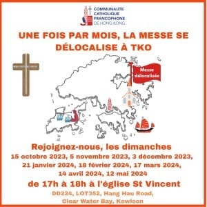 Les annonces paroissiales – semaine du 9 octobre 2023
