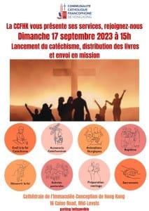 Les messes de septembre 2023