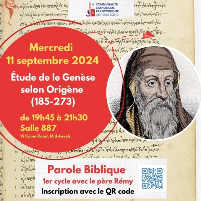 Les annonces paroissiales – semaine du 9 septembre 2024