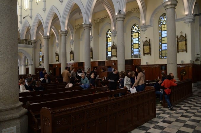 Messe à la cathédrale et voeux du père Rémy