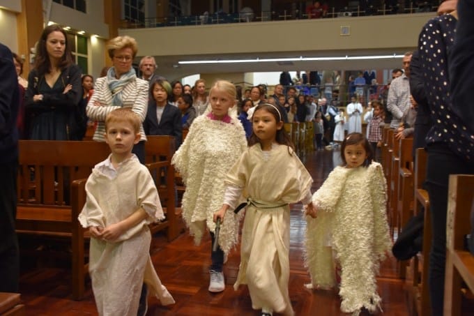 La messe de Noël en images