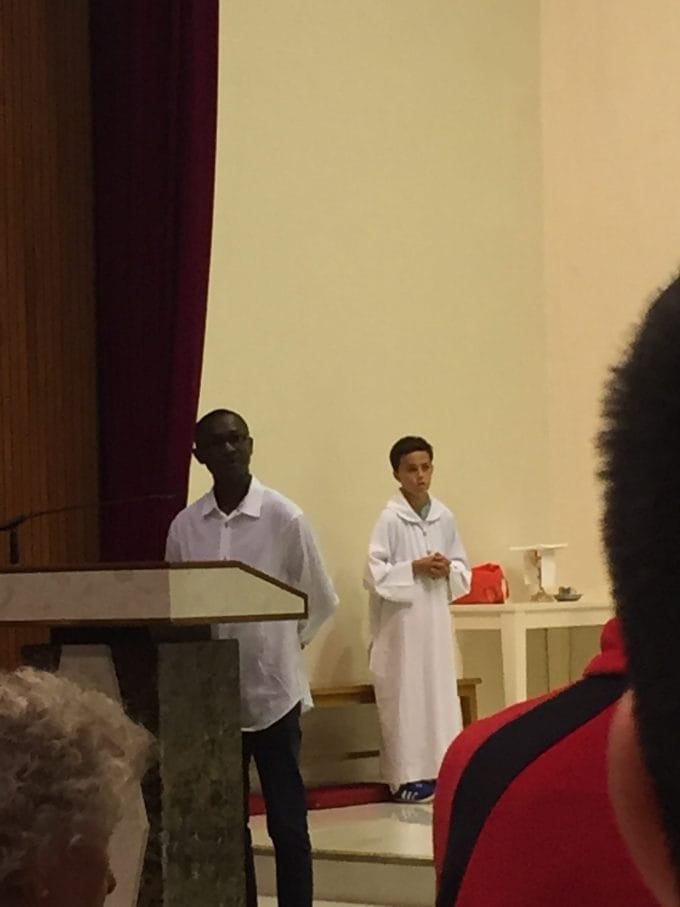 Une messe au rythme africain