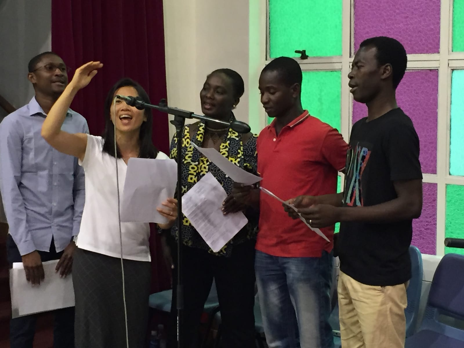 Une messe au rythme africain