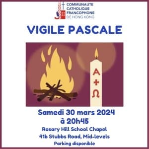 Les annonces paroissiales – semaine du 4 mars 2024
