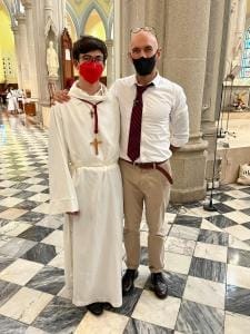 Servants d’autel  – retour sur la remise des “cordons” du 4 juin 2022